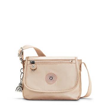 Kipling Sabian Metallic Crossbody Mini Çanta Altın | TR 1866RV